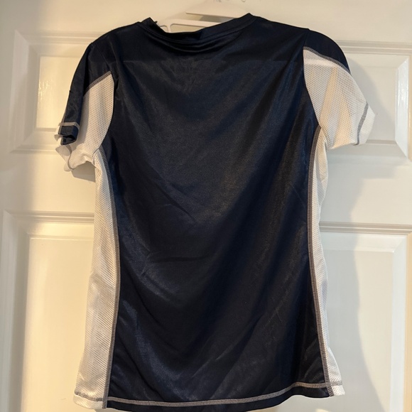 Patriots Women’s Lightweight Jersey with Sparkly Logo and Mesh Sides - Picture 2 of 5